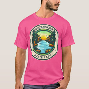 T-shirt Parc d'état de la gorge de Tallulah Géorgie Vintag