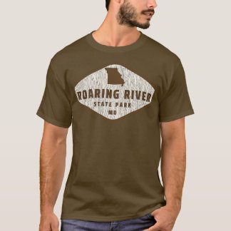 T-shirt Parc d'état de la rivière Roaring Missouri Tree Lo