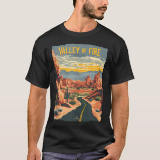 T-shirt Parc d'État de la Vallée de Feu