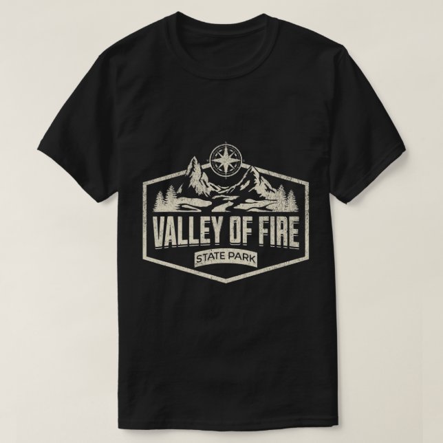 T-Shirt Parc D'État De La Vallée Du Feu (Design devant)