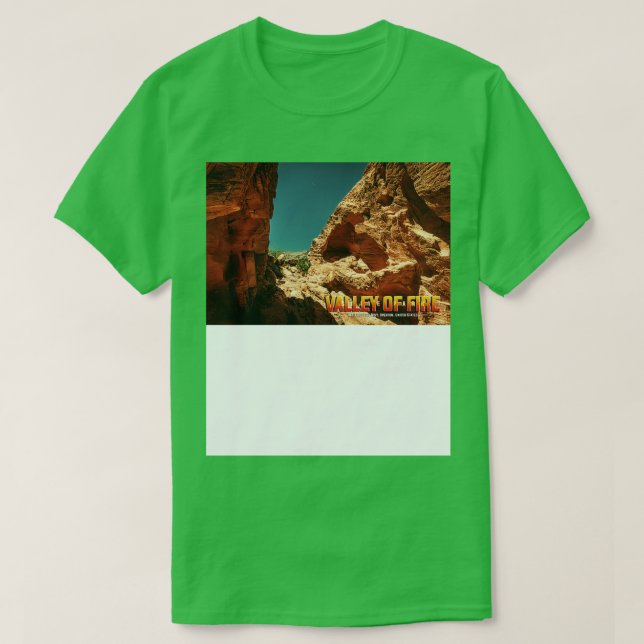 T-shirt Parc d'état de la vallée du feu 5 (Design devant)