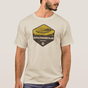 T-shirt Parc d'État de l'île General Burnside Kentucky