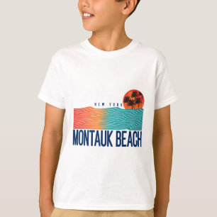 T-shirt Parc d'État de l'île Mustang Texas Hommes Surfant