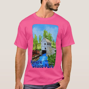 T-shirt Parc d'état de Moore Massachusetts