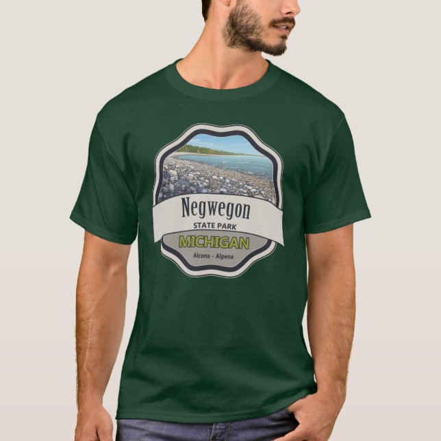 T-shirt Parc d'État de Negwegon (Devant)