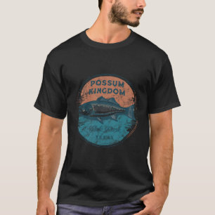 T-shirt Parc d'État de Possum Kingdom Texas Rétro Vintage