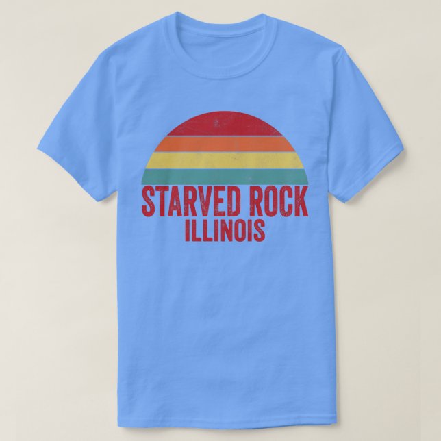 T-shirt Parc d'état de Rock Starfleet Illinois (Design devant)
