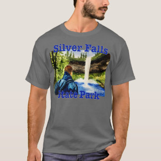 T-shirt Parc d'état de Silver Falls en Oregon
