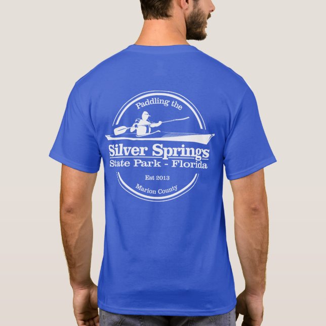T-shirt Parc d'état de Silver Springs (SK) (Dos)