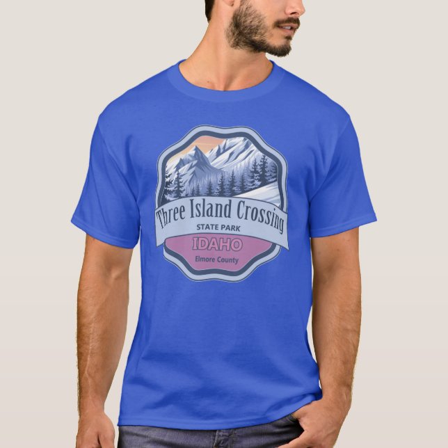 T-shirt Parc d'État de Three Island Crossing (Devant)