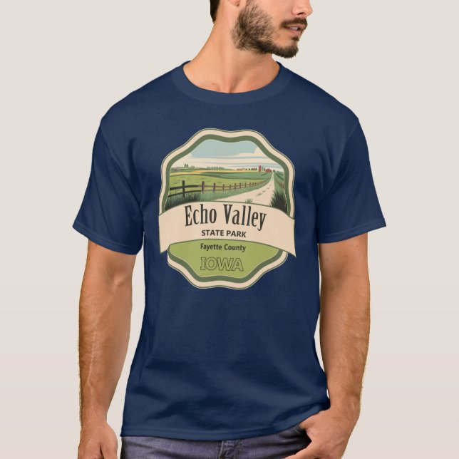 T-shirt Parc d'état d'Echo Valley (Devant)