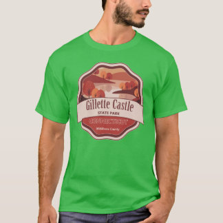 T-shirt Parc d'État du château de Gillette MiddleComté Con