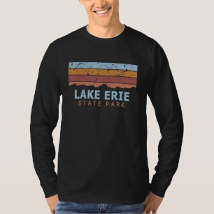 T-shirt Parc d'État du lac Érié New York Rétro Cool