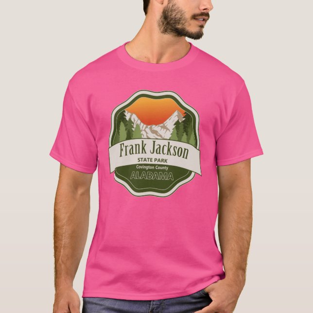 T-shirt Parc d'État Frank Jackson Alabama Format géant (Devant)