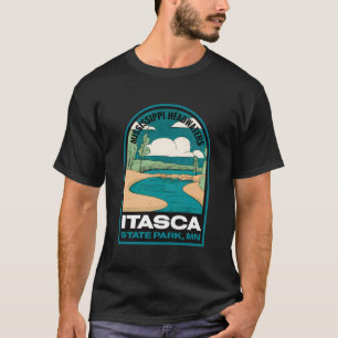 T-shirt Parc d'Etat Itasca Minnesota Vintage