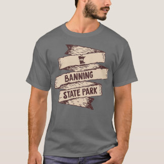 T-shirt Parc d'État Minnesota MN Forest Deer