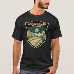 T-shirt Parc d'état perdu Dutchman Arizona Badge