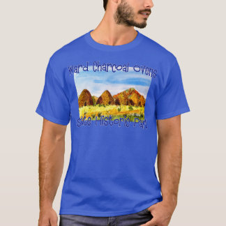T-shirt Parc historique d'état Ware Charcoal Ovens Nevada