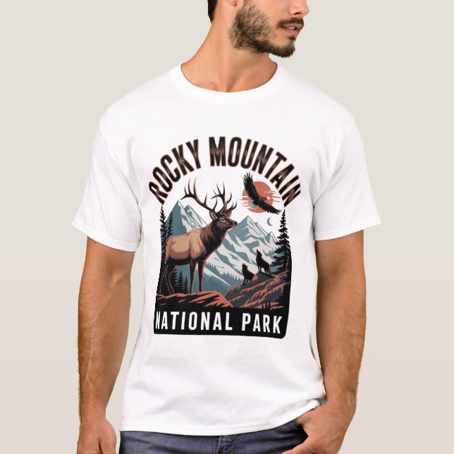 T-shirt parc national  (Devant)