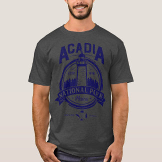T-shirt Parc national Acadia Maine Hommes Vintages Cadeaux
