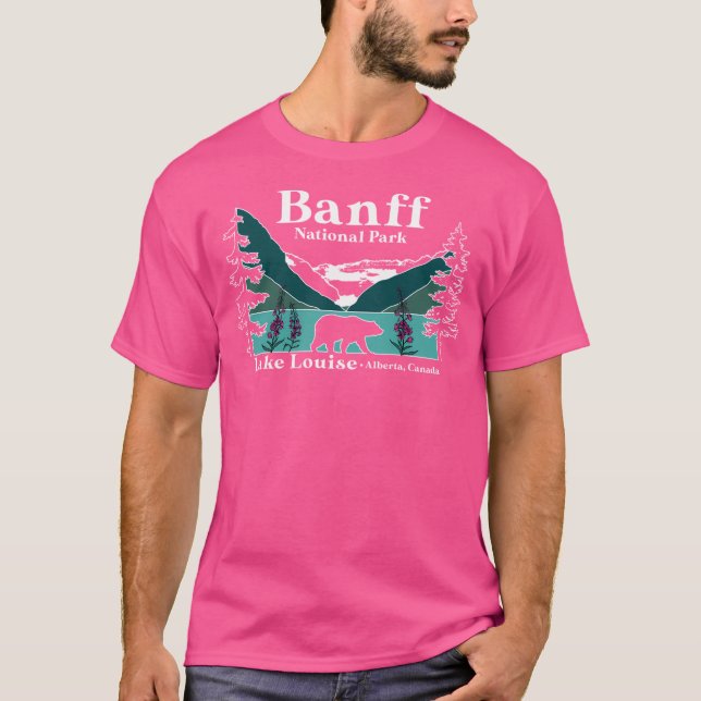 T-shirt Parc national Banff (Devant)