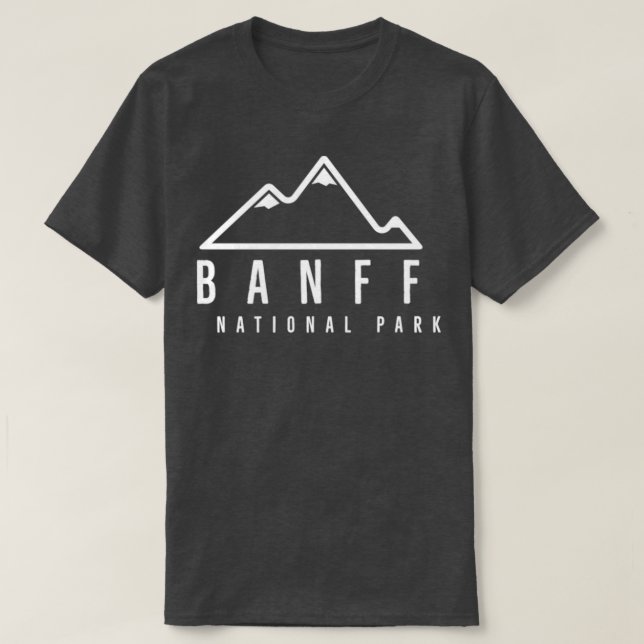 T-shirt Parc national Banff 2 (Design devant)