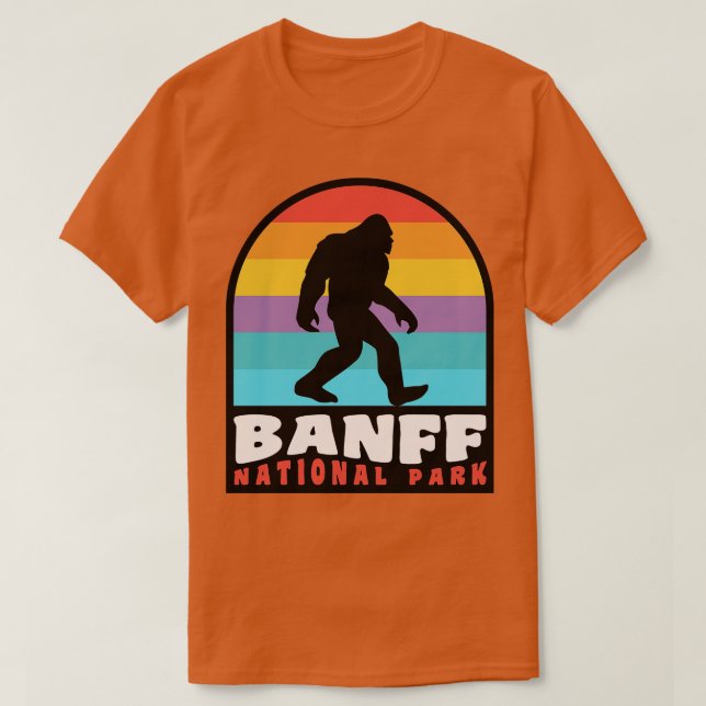 T-shirt Parc national Banff Lac Louise Canada (Design devant)