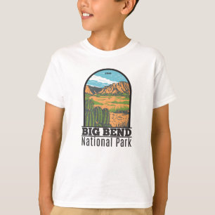 T-shirt Parc national Big Bend Chihuahuan Désert T Vintag