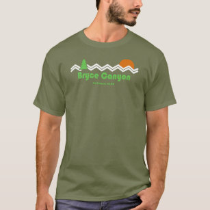 T-shirt Parc national Bryce Canyon Rétro