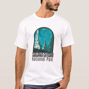T-shirt Parc national Carlsbad Caverns Vintage