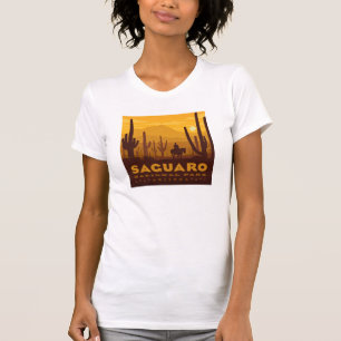 T-shirt Parc national Carré du Saguaro   Arizona