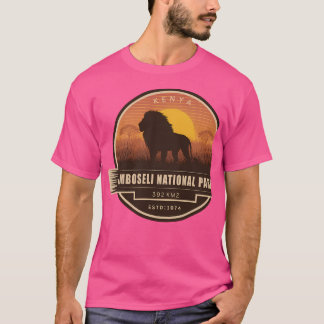 T-shirt Parc national d'Amboseli Kenya
