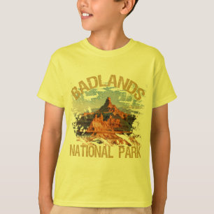 T-shirt Parc national de bad-lands