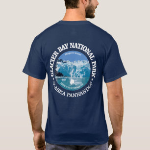 T-shirt Parc national de baie de glacier (couleur)