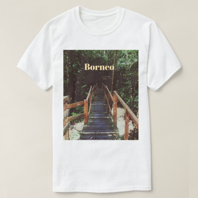 T-shirt Parc national de Bako - Bornéo (Design devant)