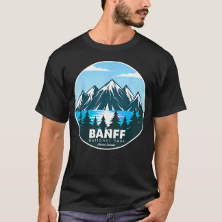 T-shirt Parc national de Banff Alberta Lac Canada