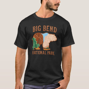 T-shirt Parc national de Bear Wildlife Parc national Big B
