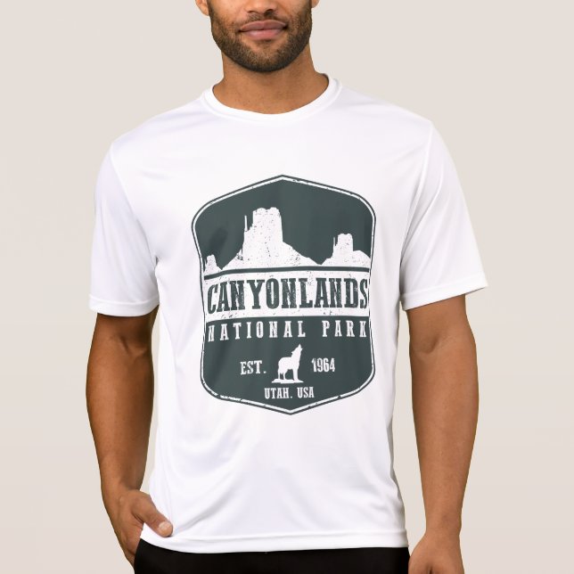 T-shirt Parc national de Canyonlands (Devant)