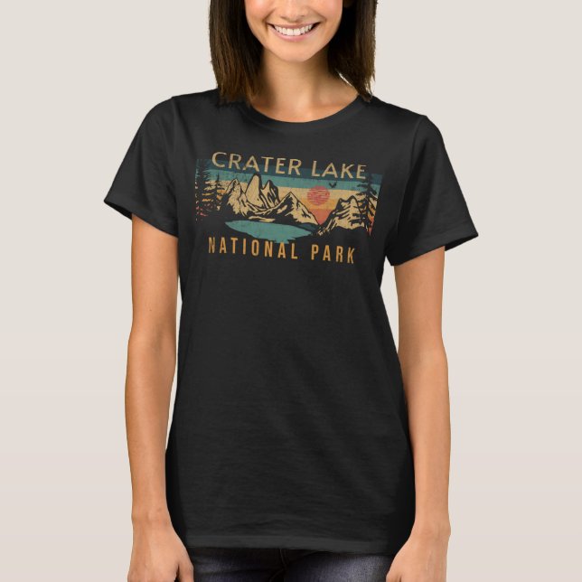T-shirt Parc national de Crater Lake (Devant)