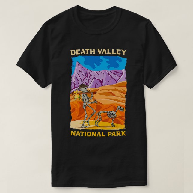 T-shirt Parc national de Death Valley États-Unis Californi (Design devant)