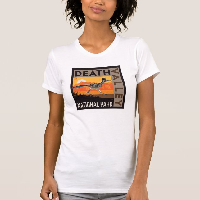 T-shirt Parc national de Death Valley | Roadrunner (Devant)