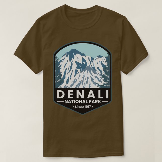 T-shirt Parc national de Denali 14 (Design devant)
