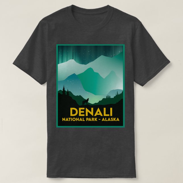 T-shirt Parc national de Denali 20 (Design devant)