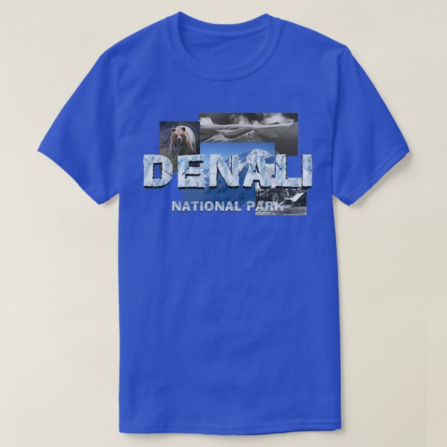 T-shirt Parc national de Denali 59 (Design devant)