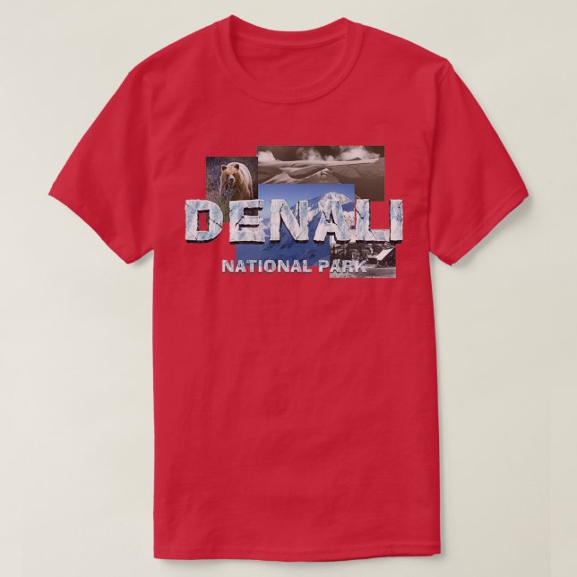T-shirt Parc national de Denali 60 (Design devant)