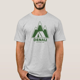 T-shirt Parc national de Denali Camping
