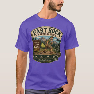 T-shirt Parc national de Fart Rock Humour de camping drôle