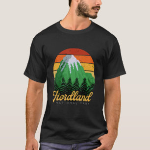 T-shirt Parc national de Fiordland Nouvelle-Zélande Nature
