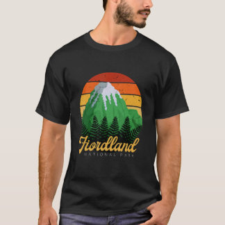 T-shirt Parc national de Fiordland Nouvelle-Zélande Nature