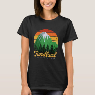 T-shirt Parc national de Fiordland Nouvelle-Zélande Nature